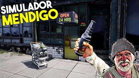 simulador de mendigo jogo